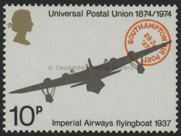 SG957 10p Imperial Airways 1974 UPU