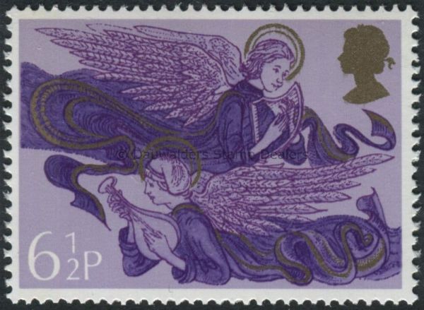 SG993 6p Harp and Lute 1975 Christmas (Angels)