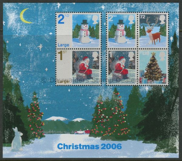 SGMS2684 Christmas Miniature Sheet 2006 Christmas