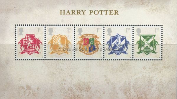 SGMS2757 Hogwarts Miniature Sheet 2007 Harry Potter