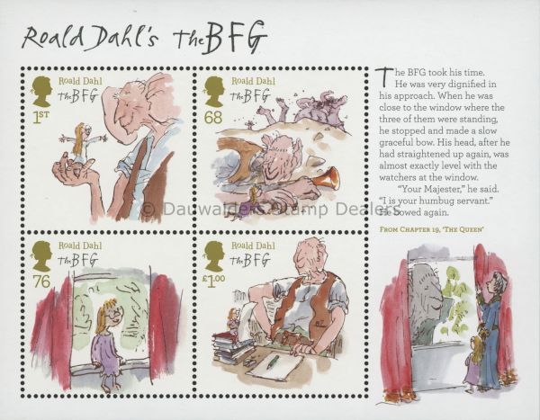 SGMS3264 Roald Dahl The BFG 2012 Roald Dahl's The BFG 2nd issue