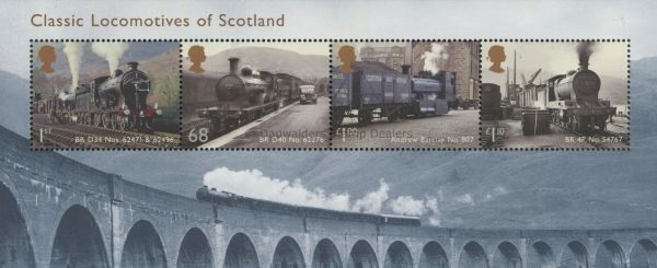 SGMS3283 Classic Locomotives of Scotland (2nd) 2012