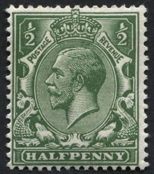 SGN14(7) d bright Green fine mint, offered with Hendon certificate