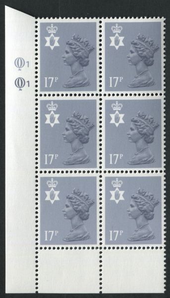 SGNI43ea 17p Grey-Blue Type II  'Q1' cylinder block U/M