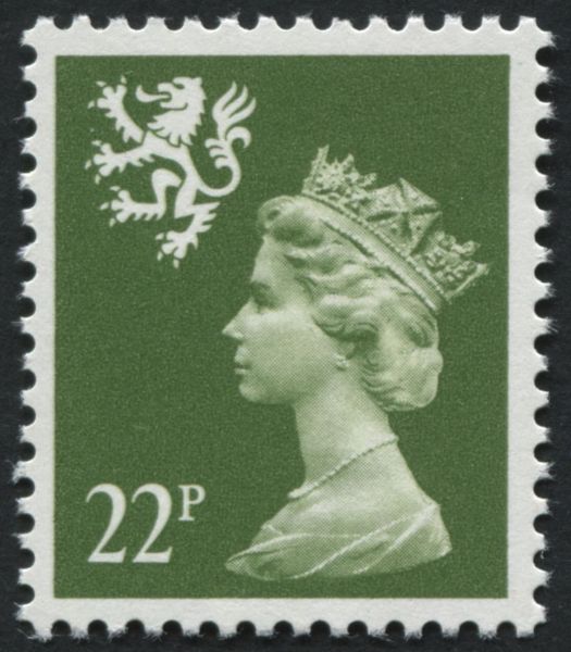 SGS48Ea Scotland Type 2 22p, U/M