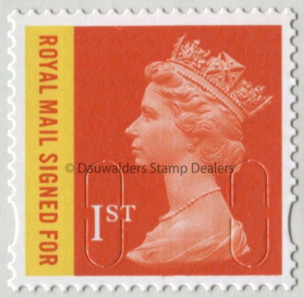 SGU3049 1st Royal Mail signed for