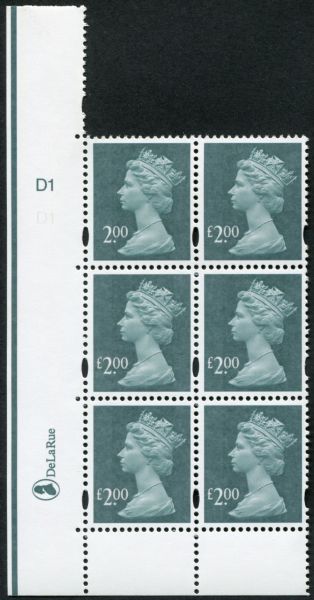 SGY1747var 2 deep Blue-Green missing  in value, SG Cat 250