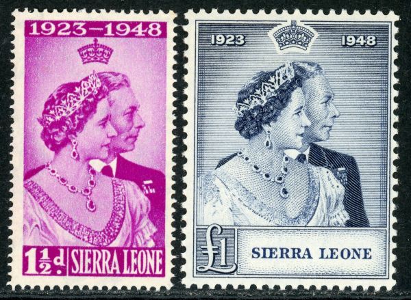 Sierra Leone 1948 SG.203-204 U/M