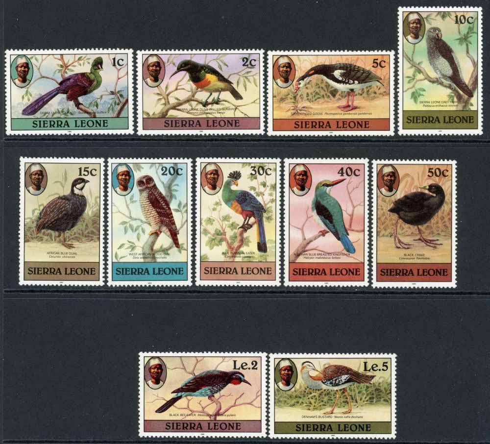 Sierra Leone 1983 SG.760-773 U/M (1)