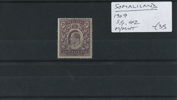 Somaliland 1909 SG.42 M/M