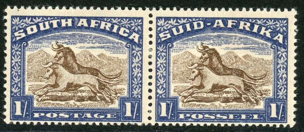 South Africa 1933-48 SG.62 M/M pair