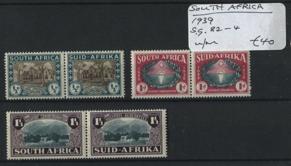 South Africa 1939 SG.82-84 U/M (Lot 2)