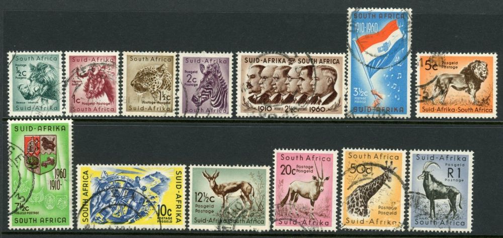 South Africa 1961 SG.185-197 F/U