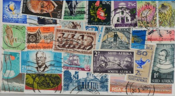 South Africa 25 Stamps (Large format) (L350)