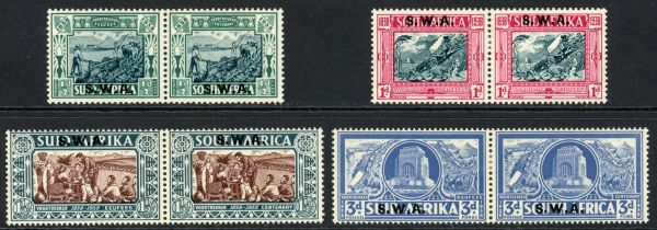 South West Africa 1937 SG.105-108 M/M