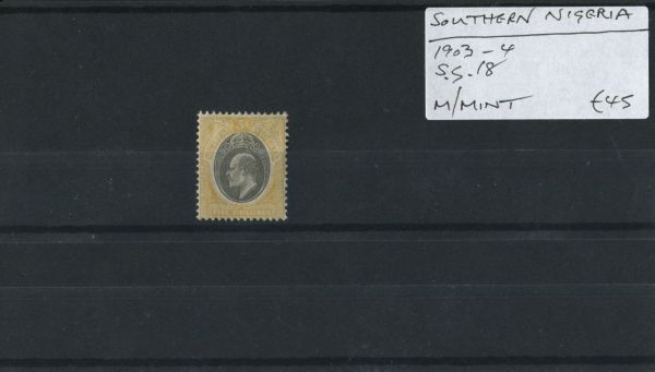 Southern Nigeria 1903-04 SG.18 M/M