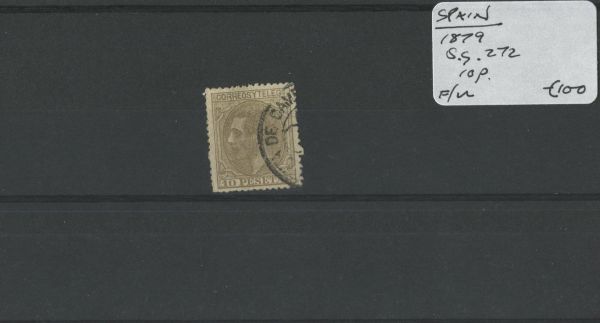 Spain 1879 SG.272 F/U