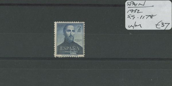 Spain 1952 SG.1178 U/M