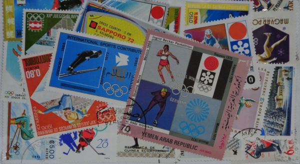 Sport 25 Stamps (Winter) (M177)