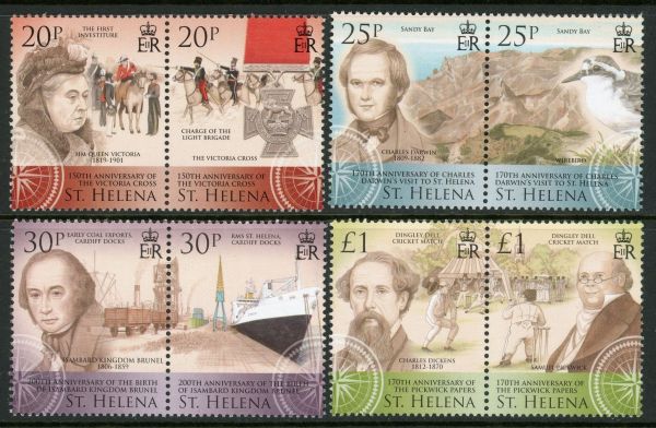 St Helena 2006 SG.1011-1018 U/M