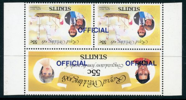 St Kitts 1983 SG.O25gd & O26gc U/M (2)