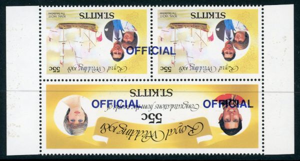 St Kitts 1983 SG.O25gd & O26gc U/M (3)