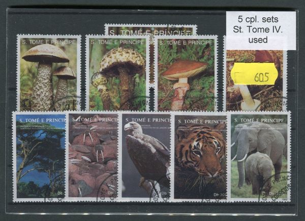 St Tome IV 25 Stamps (605)