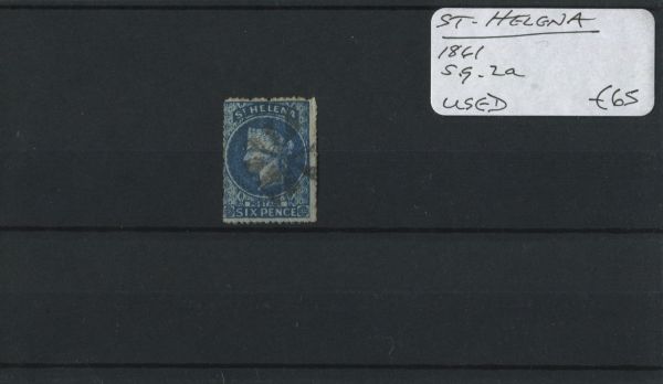 St. Helena 1861 SG.2a Used (Lot 2)