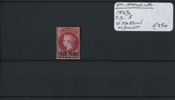 St. Helena 1863 SG.5 M/M