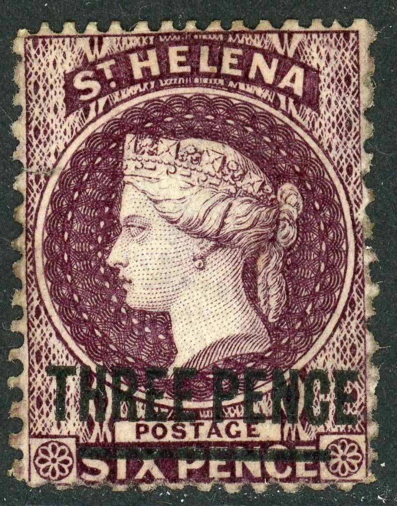 St. Helena 1864-80 SG.12 F/U