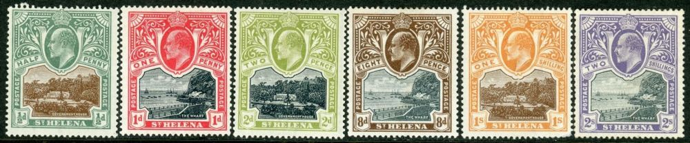 St. Helena 1903 SG.55-60 M/M (1)