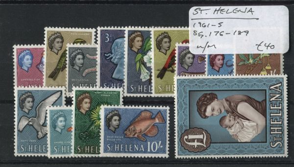 St. Helena 1961 SG.176-89 U/M (Lot 2)