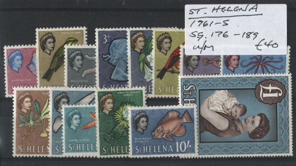 St. Helena 1961 SG.176-89 U/M (Lot 3)