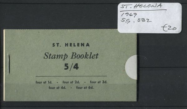 St. Helena 1969 SG.SB2 Complete & Sealed