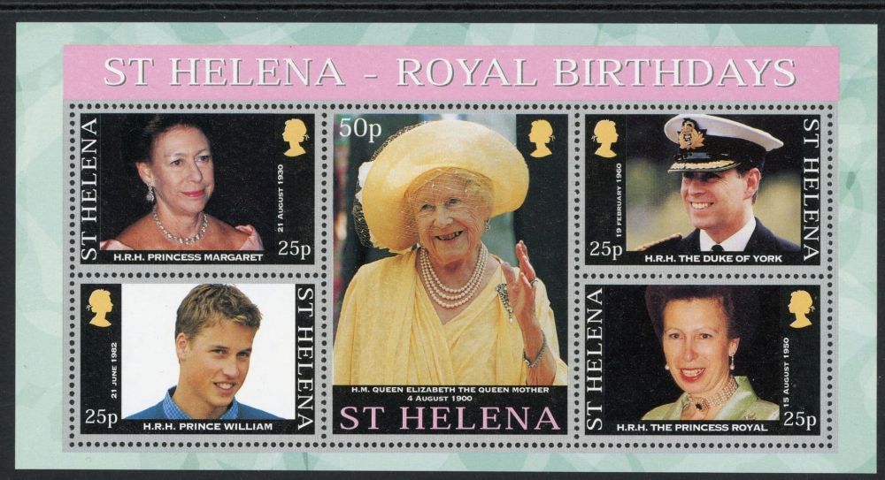 St. Helena 2000 SG.MS914 U/M