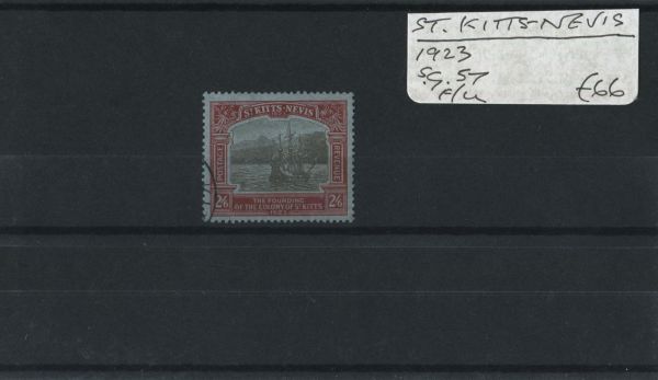 St. Kitts-Nevis 1923 SG.57 F/U