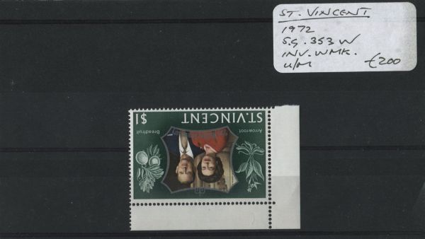 St. Vincent 1972 SG.353w INV WMK U/M (Lot 2)