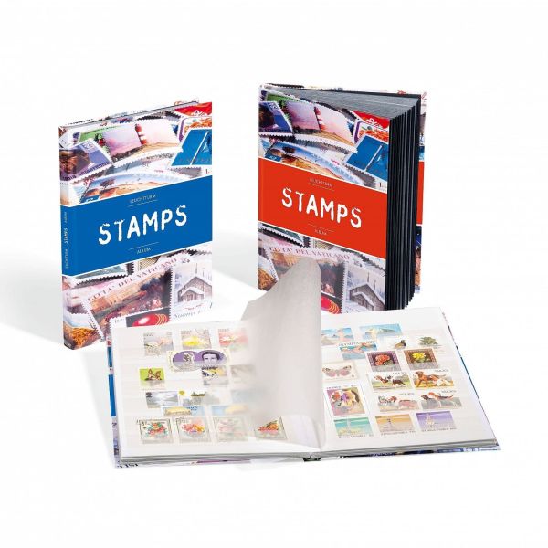 Stamps Design Stockbook - White Pages