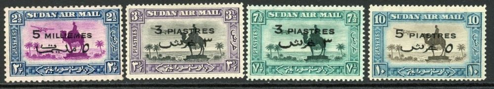 Sudan 1938 SG.74-77 M/M