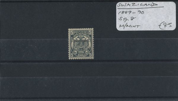 Swaziland 1889-90 SG.8 M/M