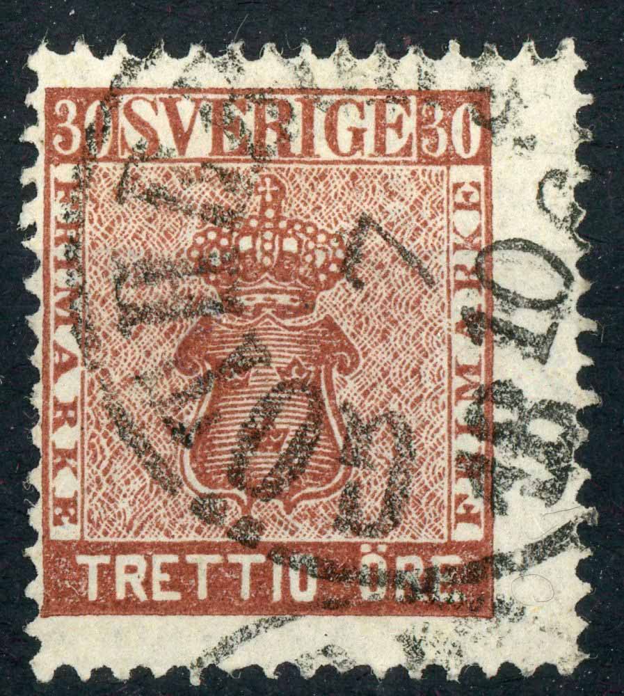 Sweden 1858-72 SG.10 F/U