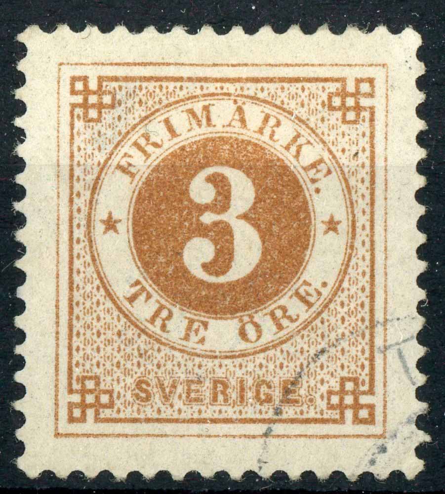 Sweden 1886-91 SG.30 F/U