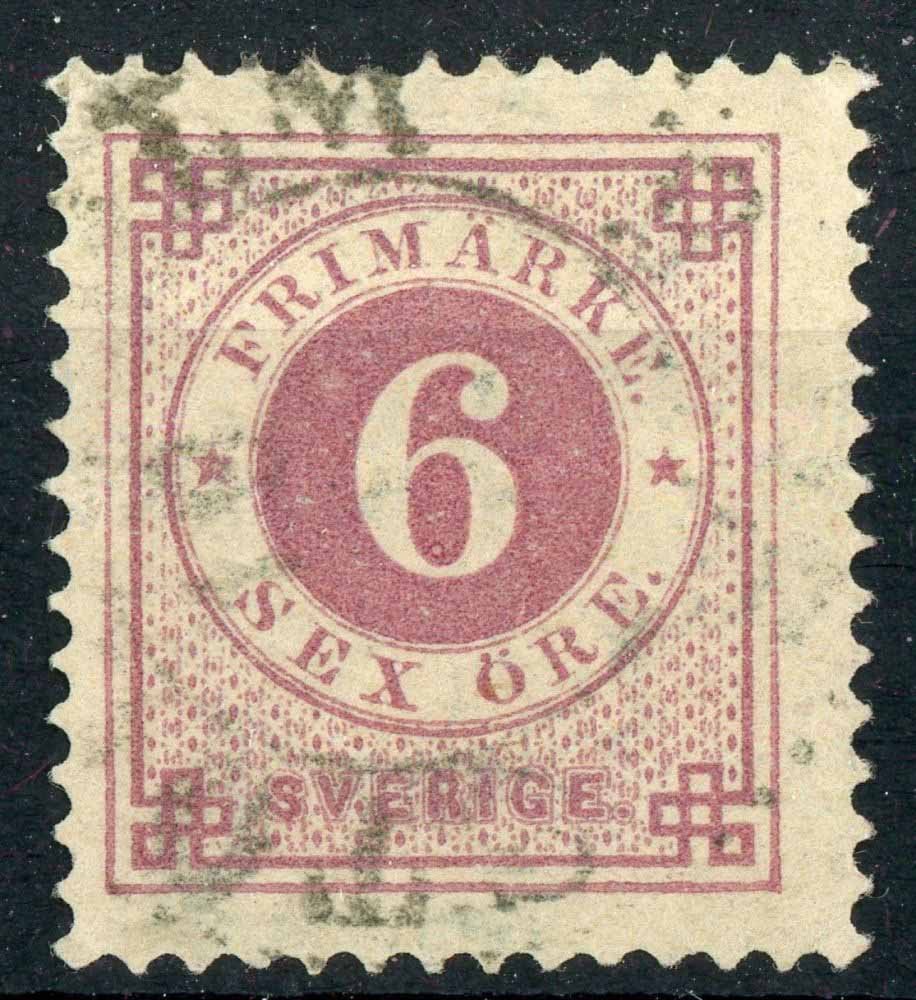 Sweden 1886-91 SG.33 F/U