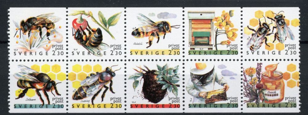 Sweden 1990 SG.1503-1512 U/M