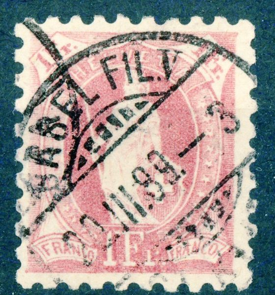 Switzerland 1888 SG.144 F/U