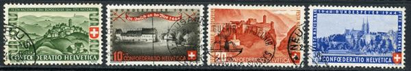 Switzerland 1944 SG.437-440 F/U (1)