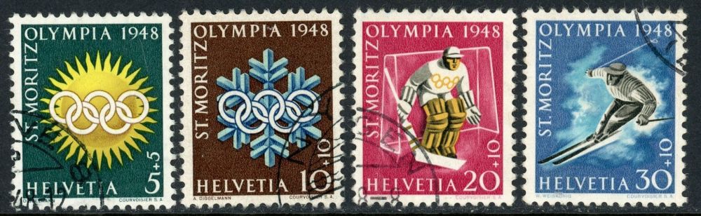 Switzerland 1948 SG.481-484 F/U (1)