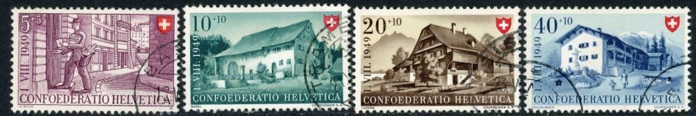 Switzerland 1949 SG.506-509 F/U (2)