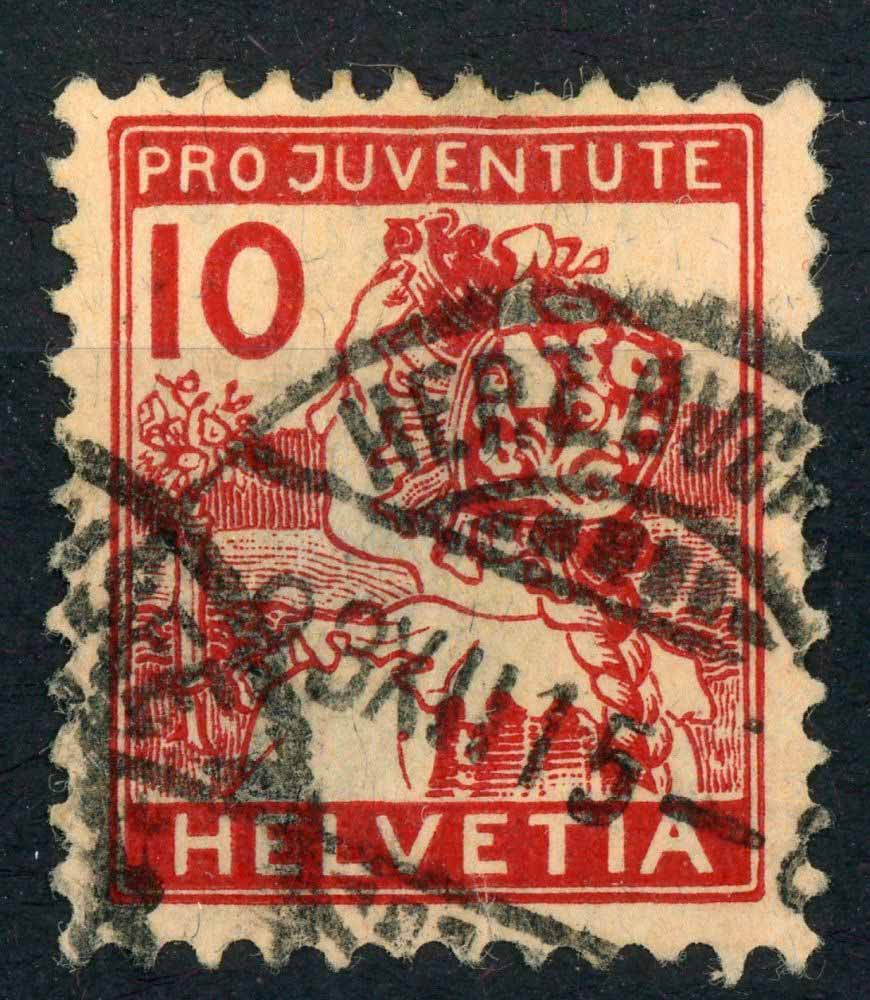 Switzerland / Pro Juventute 1915 SG.J2 F/U