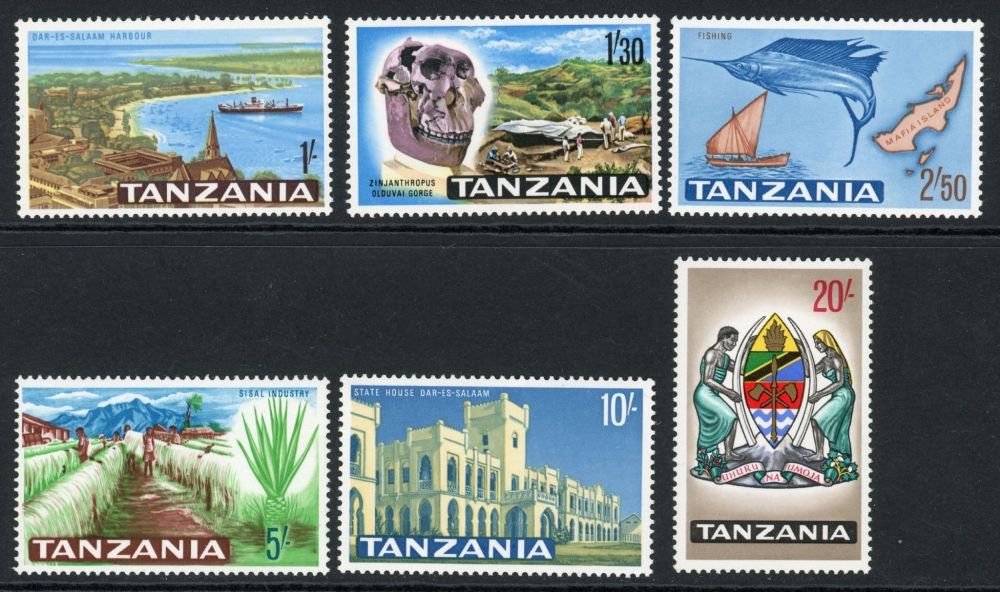 Tanzania 1965 SG.128-141 U/M